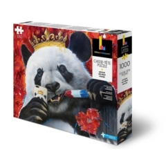 Casse-tête Puzzle Lalita’s Art Shop Selfie Panda par Claude Thivierge (1000Mcx)