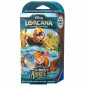 Disney Lorcana: LA MER AZURITE Starter Deck - Emerald/Sapphire FR