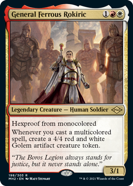 General Ferrous Rokiric Commander Deck