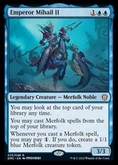 Emperor Mihail Commander Deck