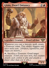 Gloin Dwarf Emissary Commander Deck