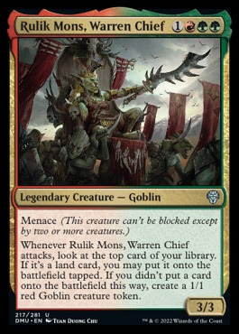 Rulikmons Commander Deck