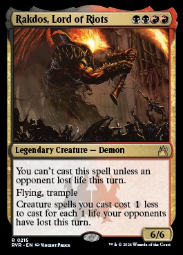Rakdos Commander Deck