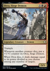 Orca Commander Deck