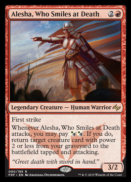 Alesha Commander Deck