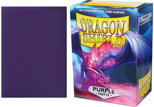 Dragon Shield Box of 100 in Matte Purple