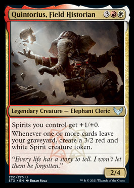 Quintorius Commander Deck