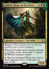 Lathril Commander Deck