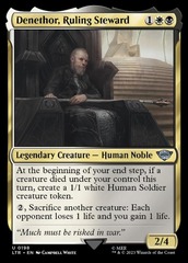 Denethor Ruling Steward Commander Deck