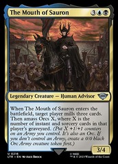 The Mount of Sauron Commander Deck