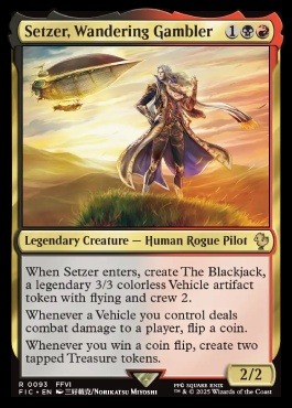 Setzer Commander Deck