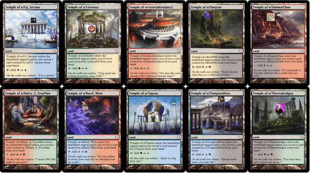 All 10 Temple Scry