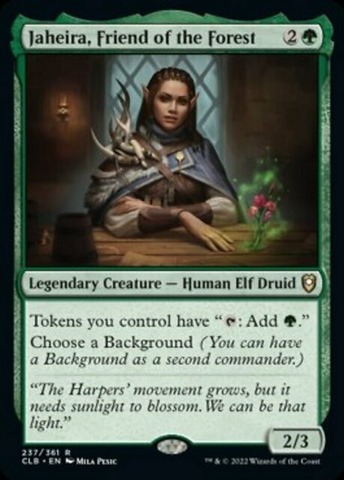Jaheira + Guild Artisan Commander Deck