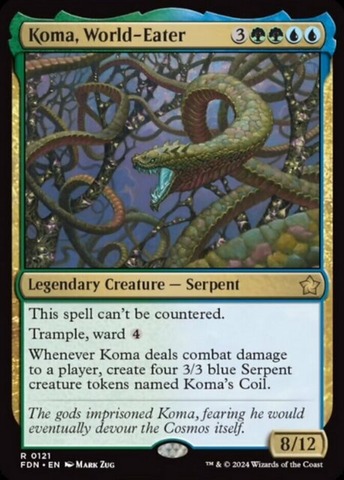 Koma Commander Deck
