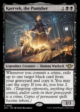 Kaervek Commander Deck