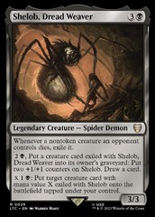 Shelob Dread Weaver Commander Deck