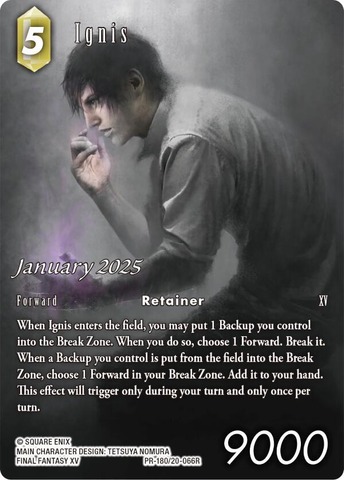 Ignis - PR-180/20-066R - Full Art Foil