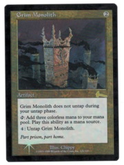 Grim Monolith (Foil) - Urza's Legacy MP (#0068)