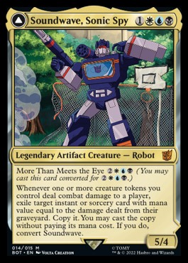 Soundwave Commander Deck