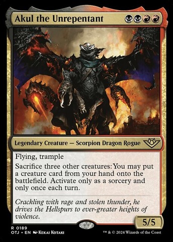 Akul Commander Deck