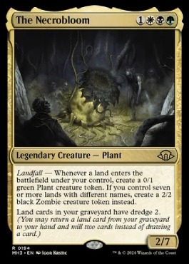 Necrobloom Commander Deck