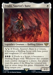 Frodo, Sauron's Bane Commander Deck