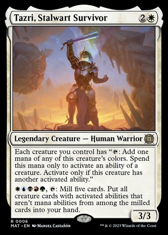 Tazri Commander Deck (Aftermath)