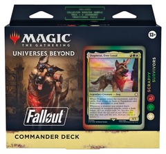 FRANÇAIS Universes Beyond: Fallout Commander Deck - Scrappy Survivors