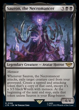 Sauron the Necromancer Commander Deck