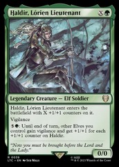 Haldir Lorien Lieutenant Commander Deck