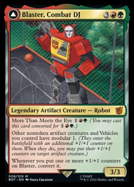 Blaster Commander Deck