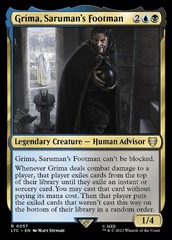 Grima Saruman Footman Commander Deck