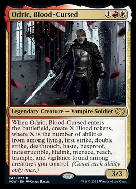 Odric Commander Deck (Crimson Vow)