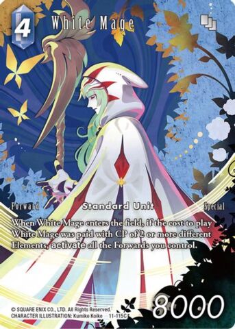 White Mage 11-115C Full Art Foil