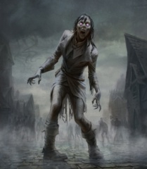 20x Zombie Token (2/2 black)