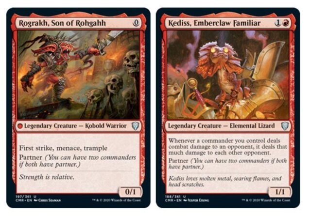 Rograkh and Kediss Commander Deck