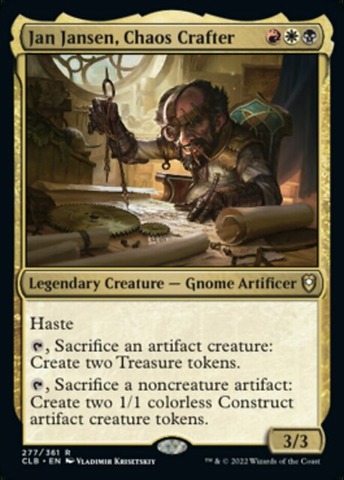 Jan Jansen Commander Deck