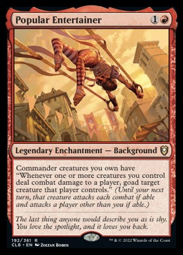 Wilson + Popular Entertainer Commander Deck