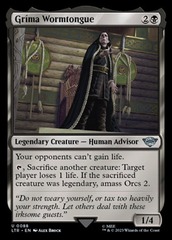Grima Wormtongue Commander Deck