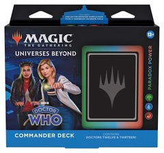 FRANÇAIS Universes Beyond: Doctor Who Commander Deck - Paradox Power