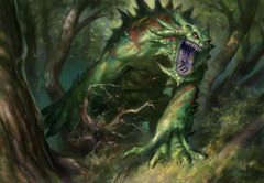 100 Rare Green Cards
