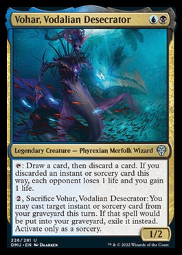 Vohar Commander Deck