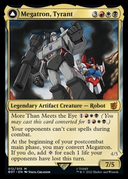 Megatron Commander Deck