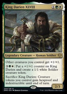 King Darien Commander Deck