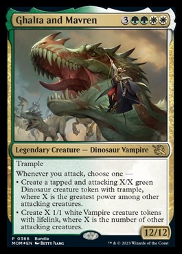 Ghalta and Mavren Commander Deck