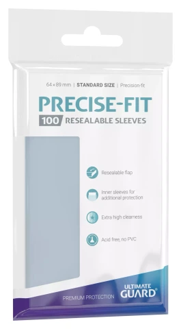 Ultimate Guard Precise-Fit Resealable Sleeves 100ct