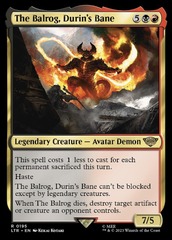 The Balrog Durin Bane Commander Deck