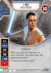 Rey - Force Prodigy (With 2 dice)