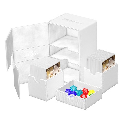 Ultimate Guard - Twin FlipnTray Xenoskin 200+ White