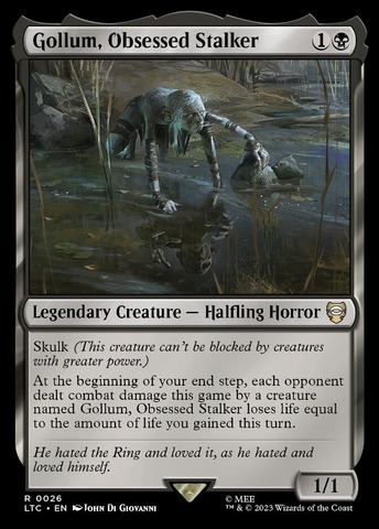Gollum Commander Deck